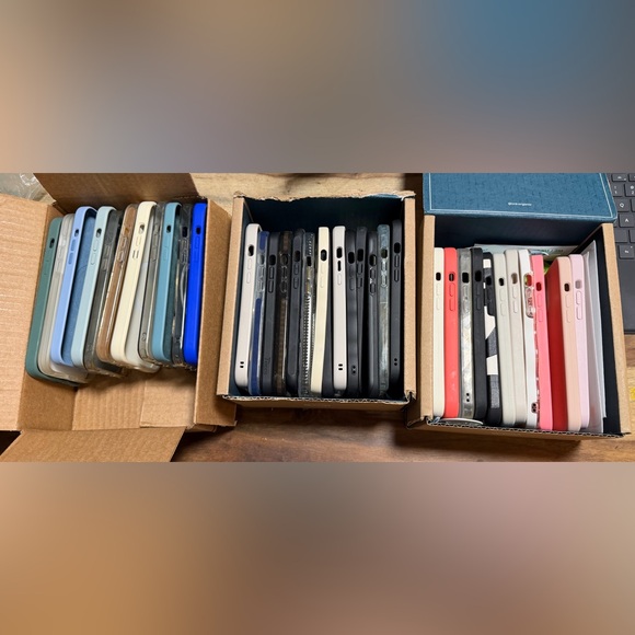 Assorted Phone Cases in Multiple Colors
